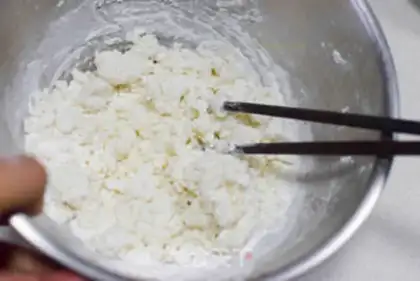 Make Egg dumplings step 11