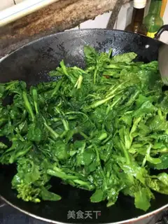 Make Fired oil moss step 4