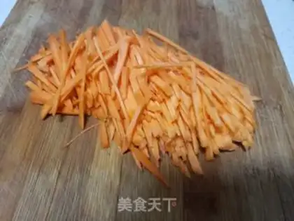 Make Carrot spinach step 0