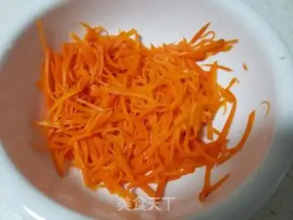 Make Carrot spinach step 2