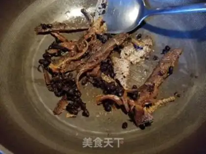 Make The beanfish fried flowers step 3