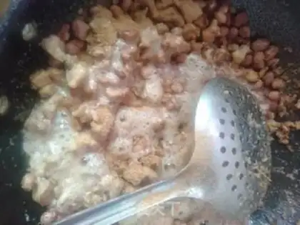 Make Strange peanut rice step 11
