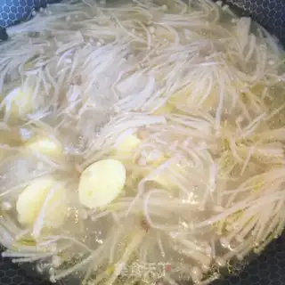 Make High-tip mushroom tofu step 5