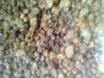 Make Strange peanut rice step 12