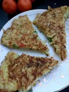 Make Rice omelet step 10