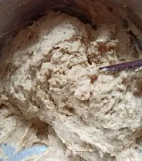 Make Red sugar, red date cake step 3
