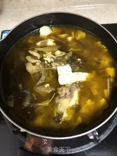 Make Sourfish noodles step 1