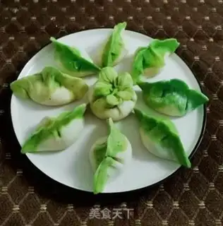 Make Emerald white dumplings step 24