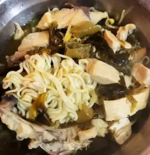 Make Sourfish noodles step 4