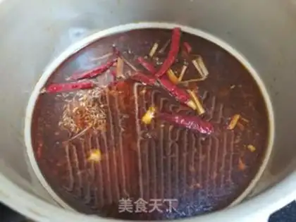 Make Spicy goat hoof step 7