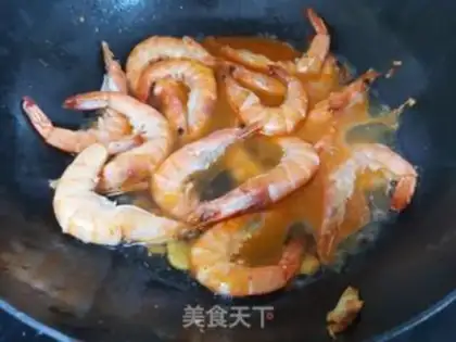 Make Rich flowers drive on shrimp step 6