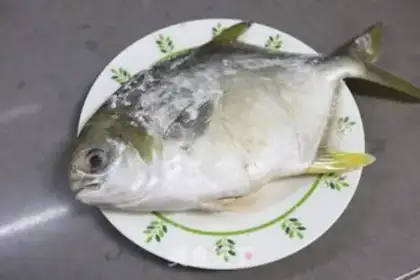 Make Red-burned goldfish step 1