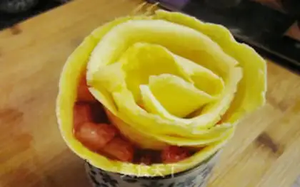 Make Strawberry rolls step 7