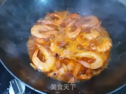 Make Rich flowers drive on shrimp step 7