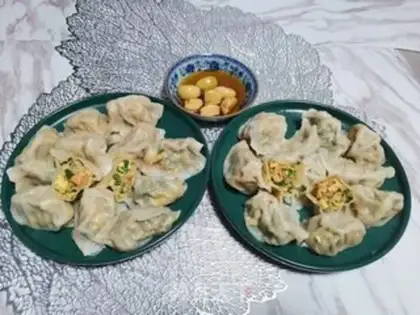 Make Pistol dumplings step 8