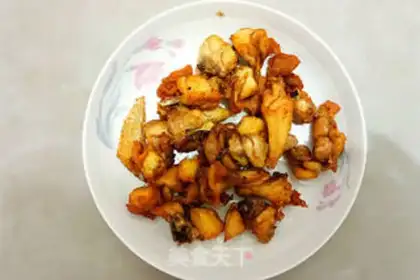 Make A dry pot of tea and mushroom chicken step 6