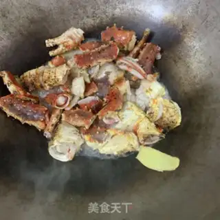 Make Cricket fried the crab leg step 7