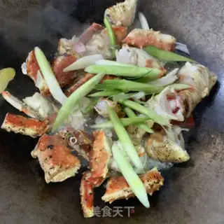 Make Cricket fried the crab leg step 8