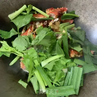 Make Cricket fried the crab leg step 9