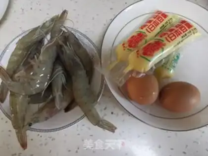 Make Shrimp eggs step 0
