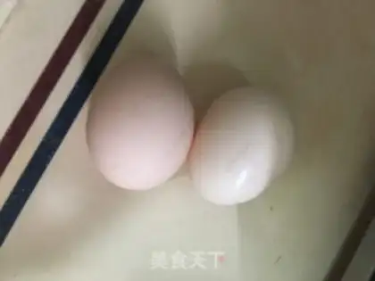 Make Egg curd soup step 1