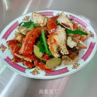 Make Cricket fried the crab leg step 11