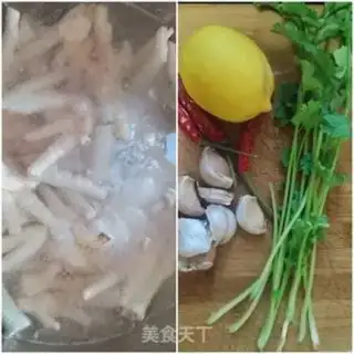Make Lemon chicken feet step 0
