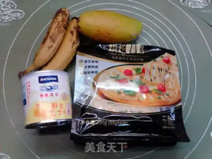 Make A mango banana pizza step 9