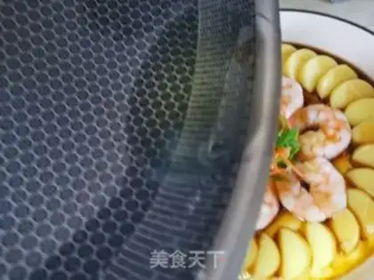 Make Shrimp eggs step 9