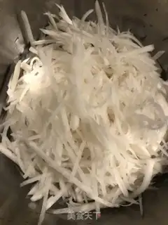 Make radish cake step 0