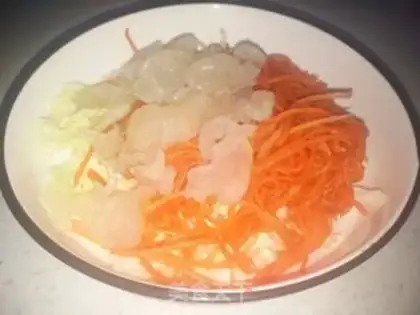 Make ♪ With cabbage carrots ♪ step 7