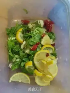 Make Lemon chicken feet step 5