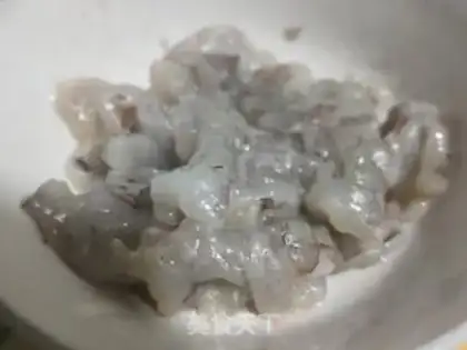 Make Shrimp cucumber step 1