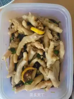 Make Lemon chicken feet step 8