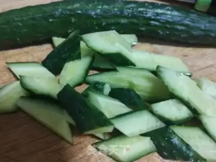 Make Shrimp cucumber step 2