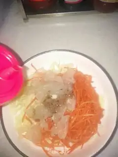 Make ♪ With cabbage carrots ♪ step 9