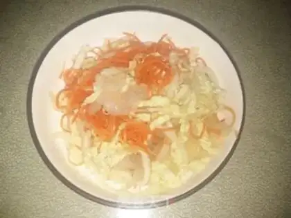 Make ♪ With cabbage carrots ♪ step 11