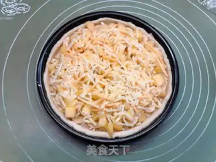 Make A mango banana pizza step 16