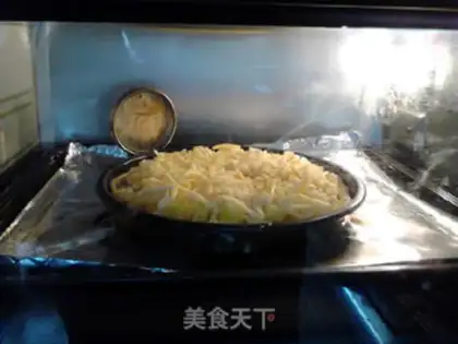 Make A mango banana pizza step 17