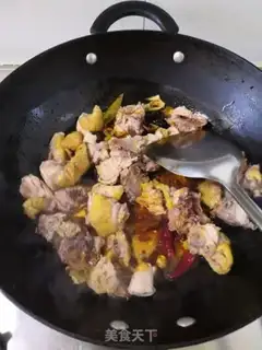 Make Potato chicken step 3
