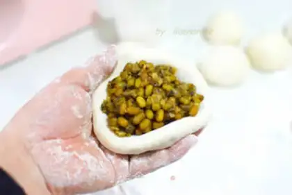 Make Green bean bag step 5