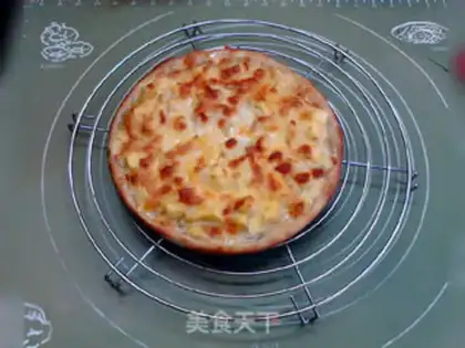 Make A mango banana pizza step 19