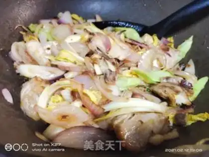Make Onion cabbage makes bouquet step 4
