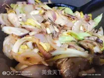 Make Onion cabbage makes bouquet step 5