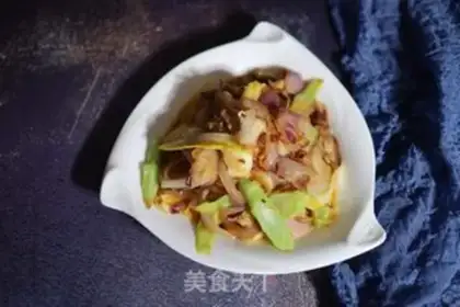 Make Onion cabbage makes bouquet step 6