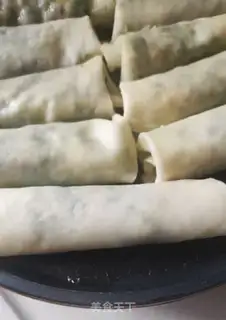 Make Spring rolls step 5