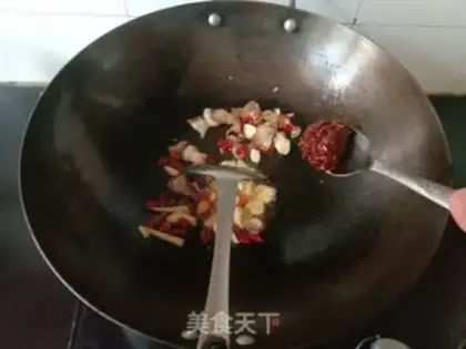 Make Spicy potato powder step 4