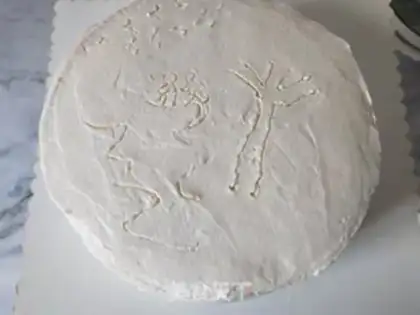 Make Eight-inch cream cake step 14