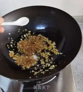 Make Garlic fan shrimp step 5