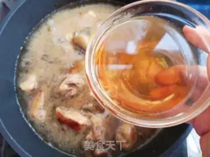 Make Chestnut potato chicken step 8